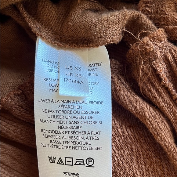 We The Free Brown Ruffled Tunic - Picture 5 of 6